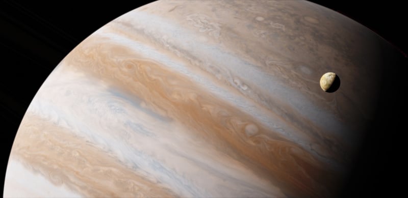 Io - Jupiter's Volcanic Moon