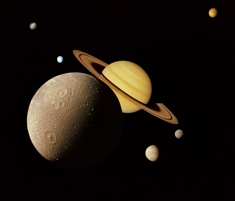 Enceladus - Saturn's Moon of Geysers